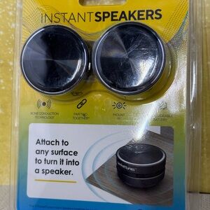 Pocket Tunes Instant Bluetooth Speakers - Black